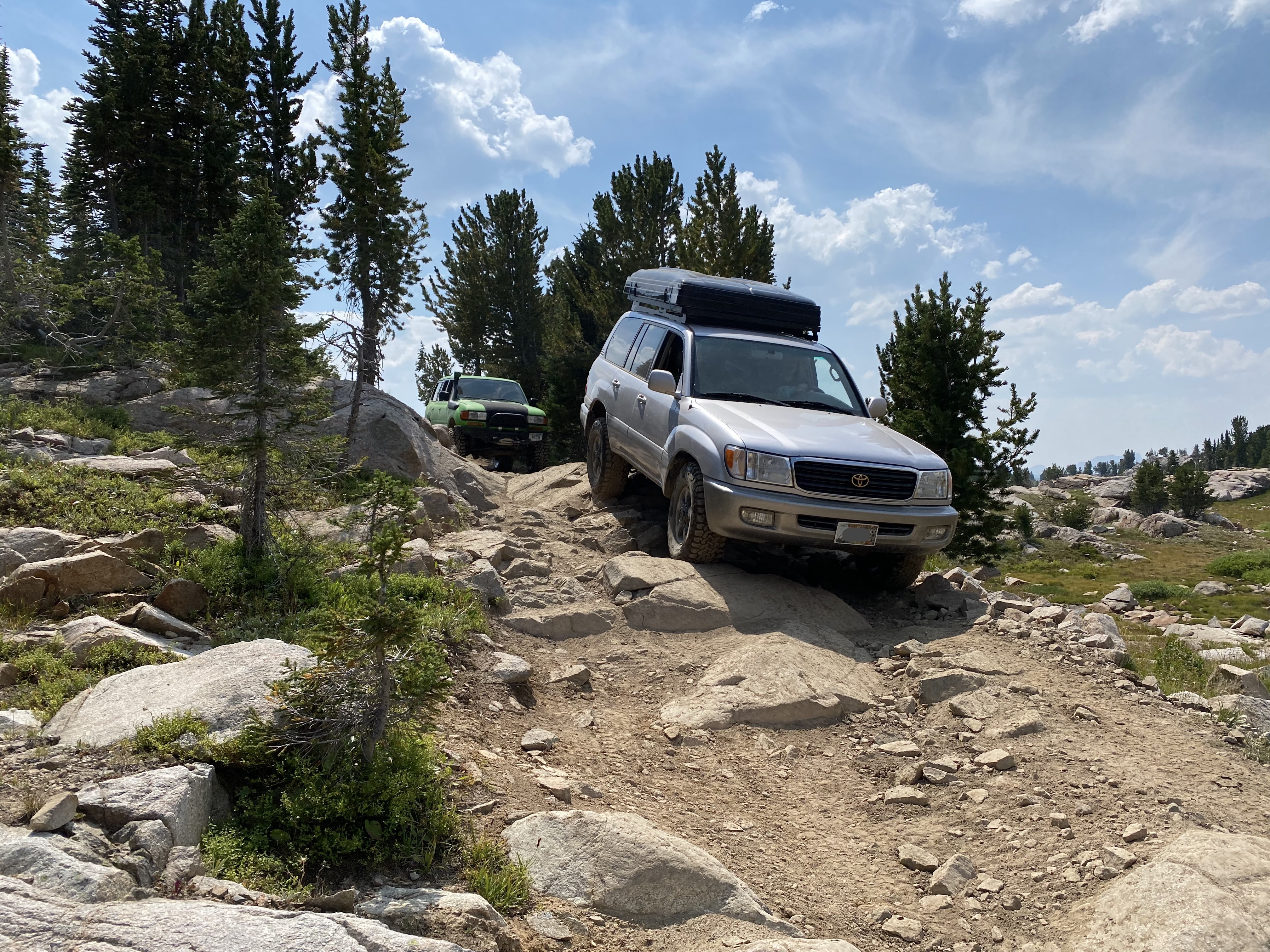 The new rig being used on a well-maintained Montana highway